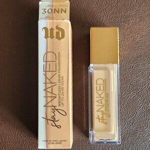 Urban Decay Stay Naked Weightless Liquid Foundation 30NN - Brand New